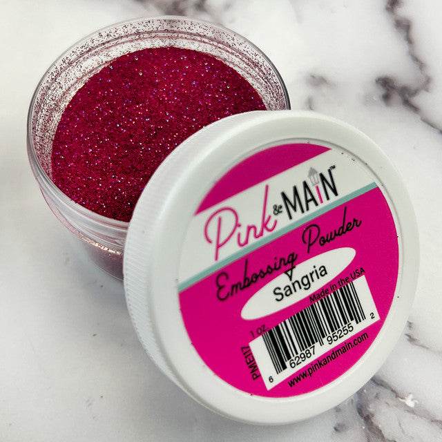 Poudre à embosser Sangria