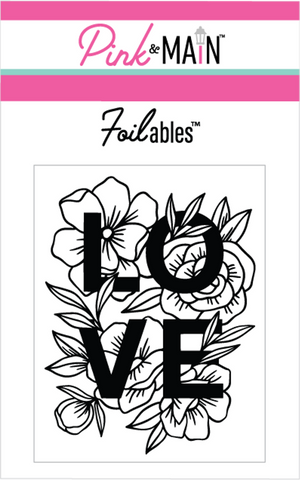 Floral Love Foilable Panels