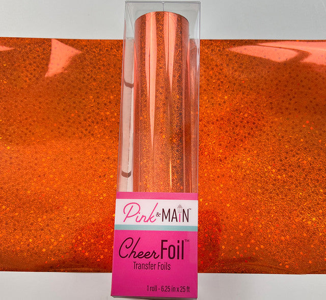 CheerFoil orange scintillant