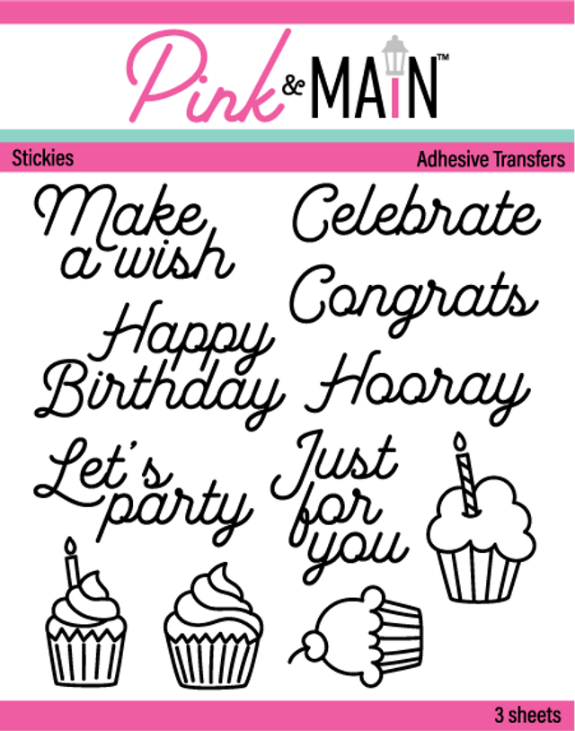 Autocollants de sentiments d’anniversaire