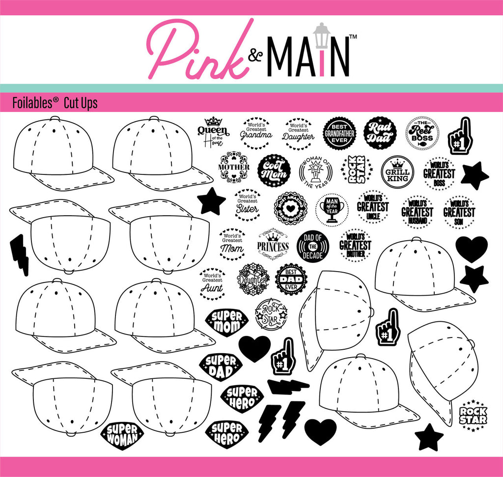 Ball Cap Foilables Cut Ups