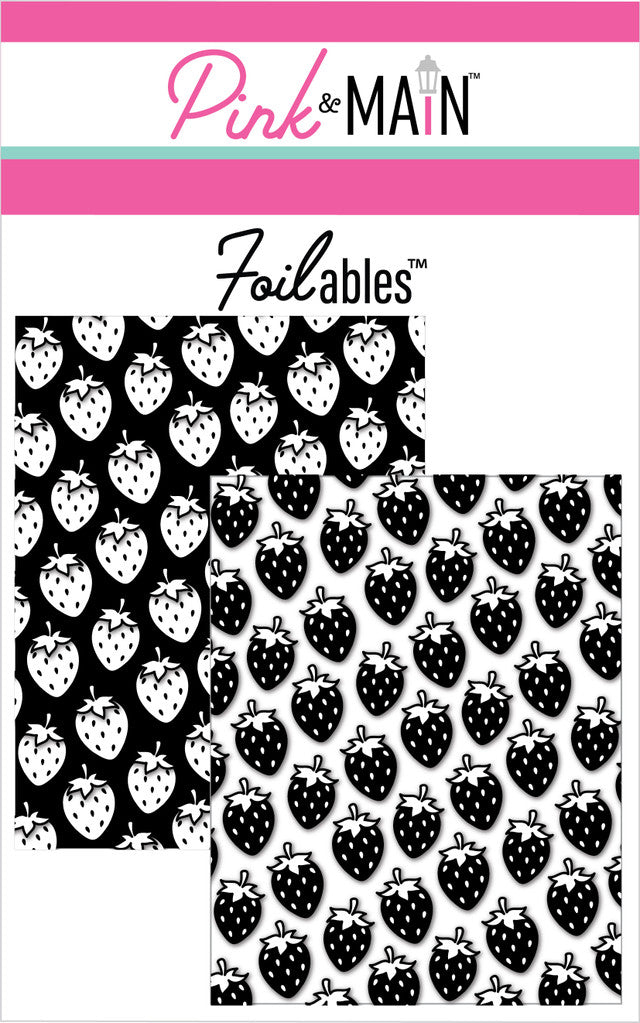 Strawberries Foilables Panels (2 Designs)