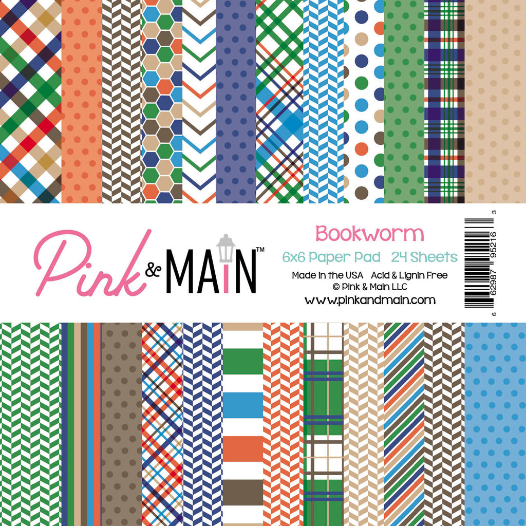 Bloc de papier Bookworm 6x6