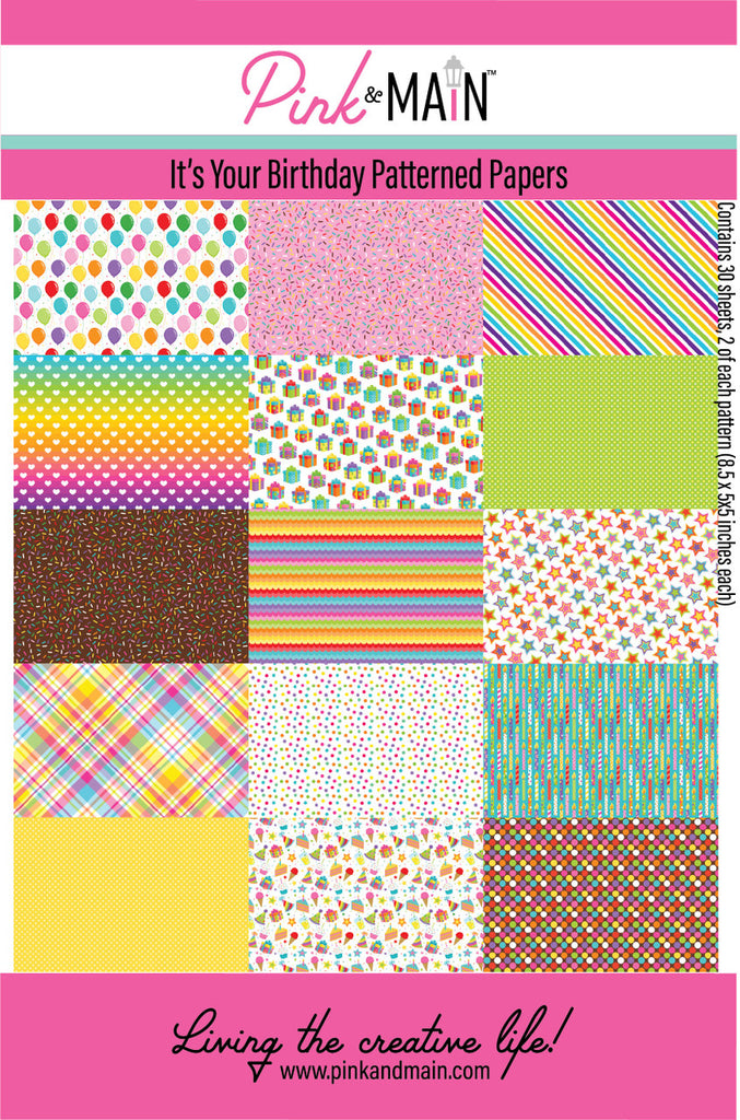 It'S Your Birthday Paper Pack 8.5X5.5
