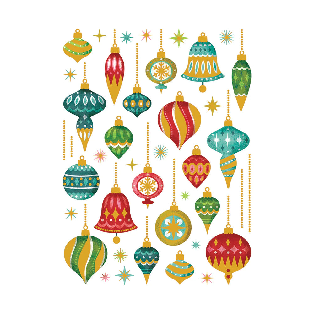 Gold Trim Ornaments Hero Transfers*