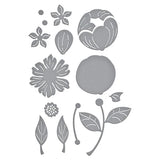 Gorgeous You Florals Etched Dies from the Gorgeous You Collection