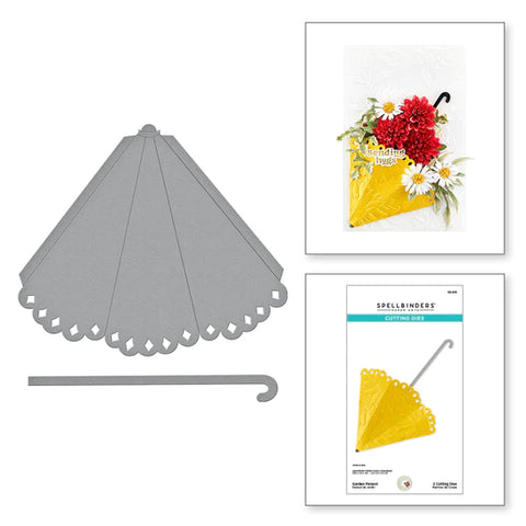 Matrices gravées pour parasol de jardin de la collection Birds & Bees Garden par Susan Tierney-Cockburn
