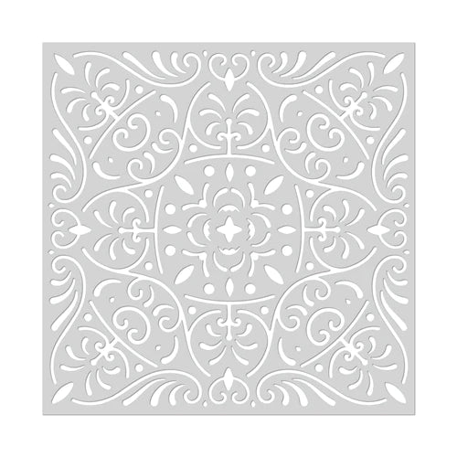 Ornate Flourish Stencil