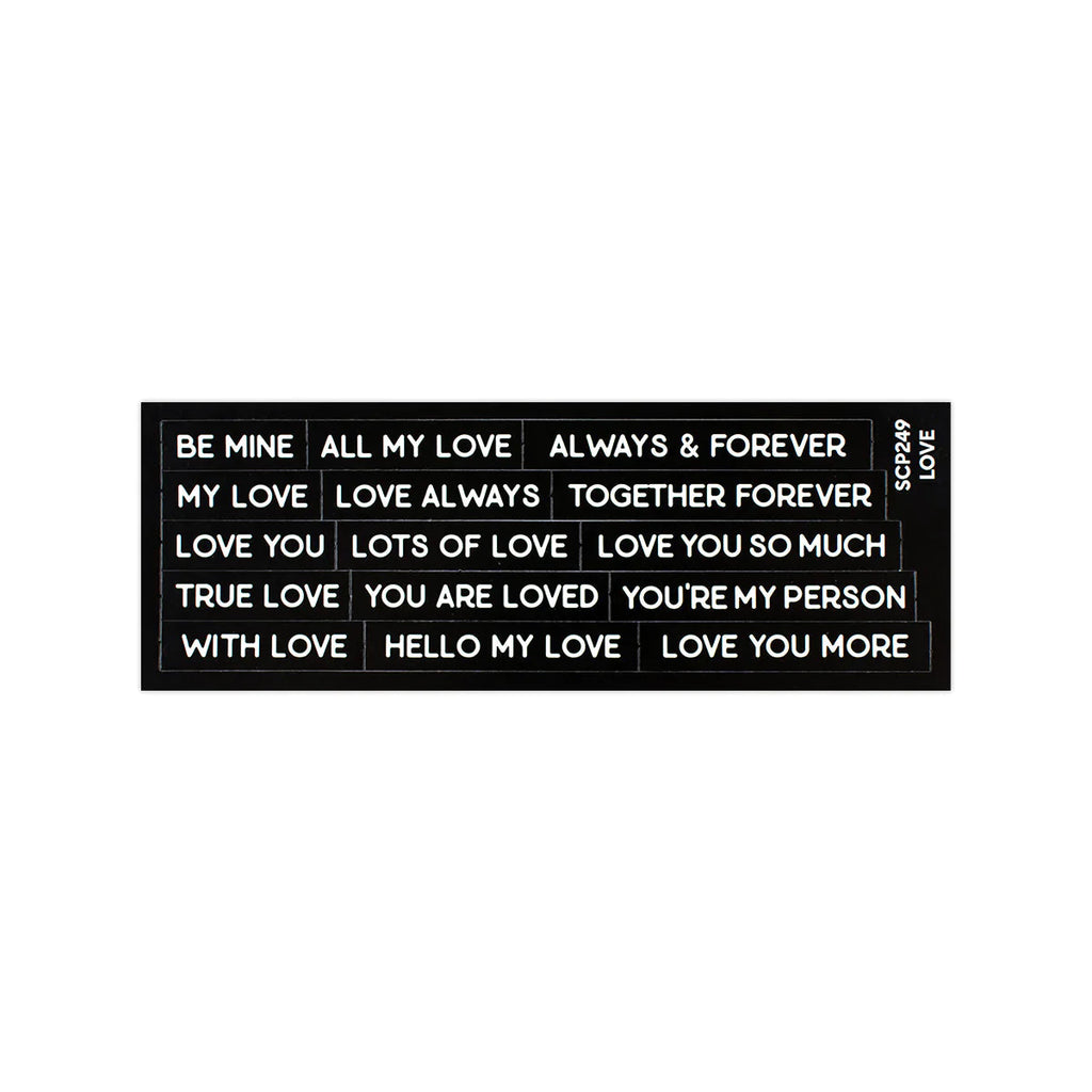 Subsentiments Amour Diecut