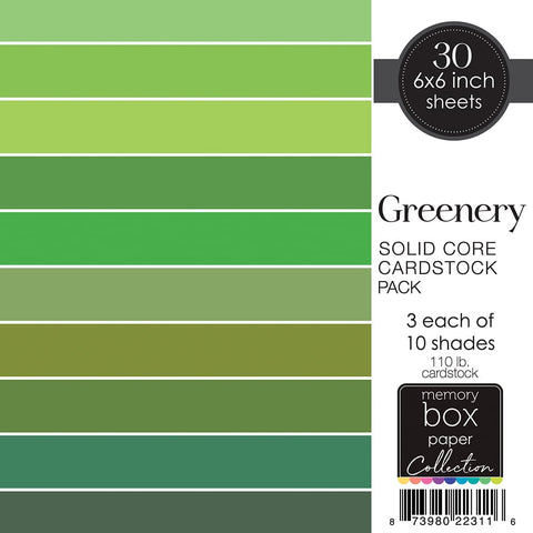 Greenery 6x6 pack