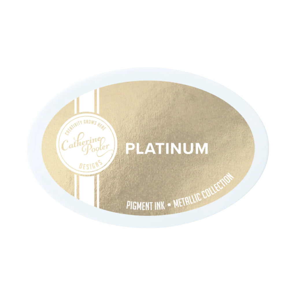 Platinum Metallic Pigment Ink Pad