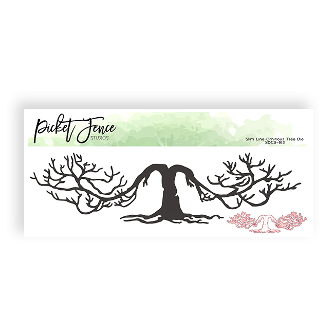Slim Line Ominous Tree Die 4 x 10 (Die size 8.4 x 3.2)*