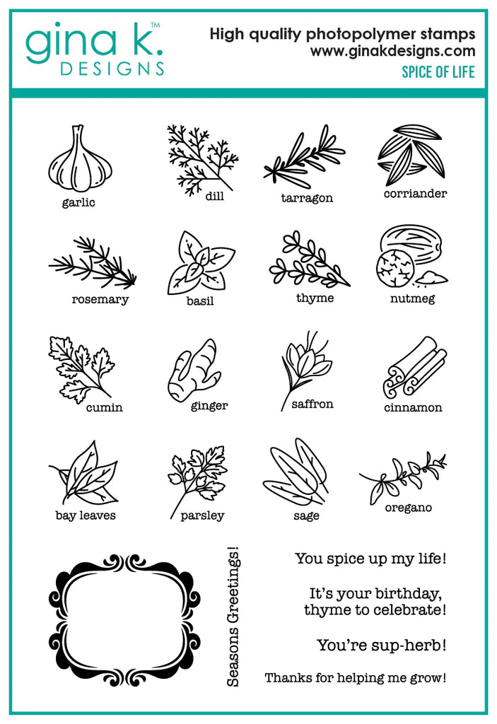 Spice of Life Stamp Set