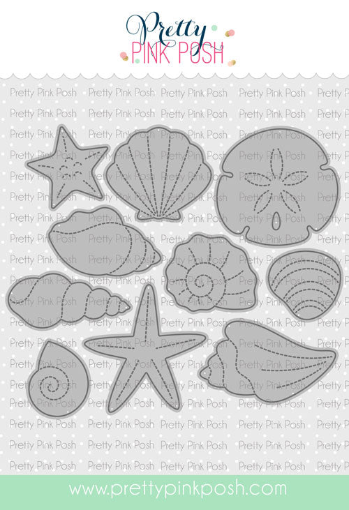 Stitched Seashells Die Set