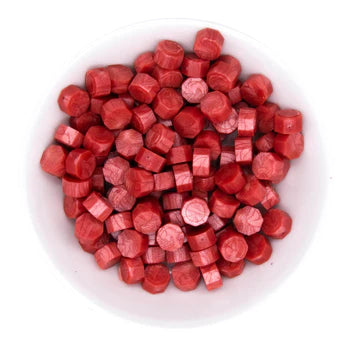 Perles de cire de corail de la collection Sealed by Spellbinders