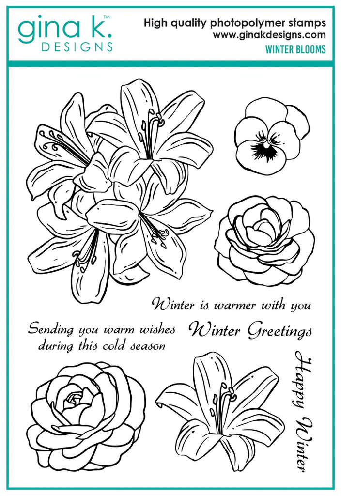 Winter Blooms Stamp Set - RETIRING