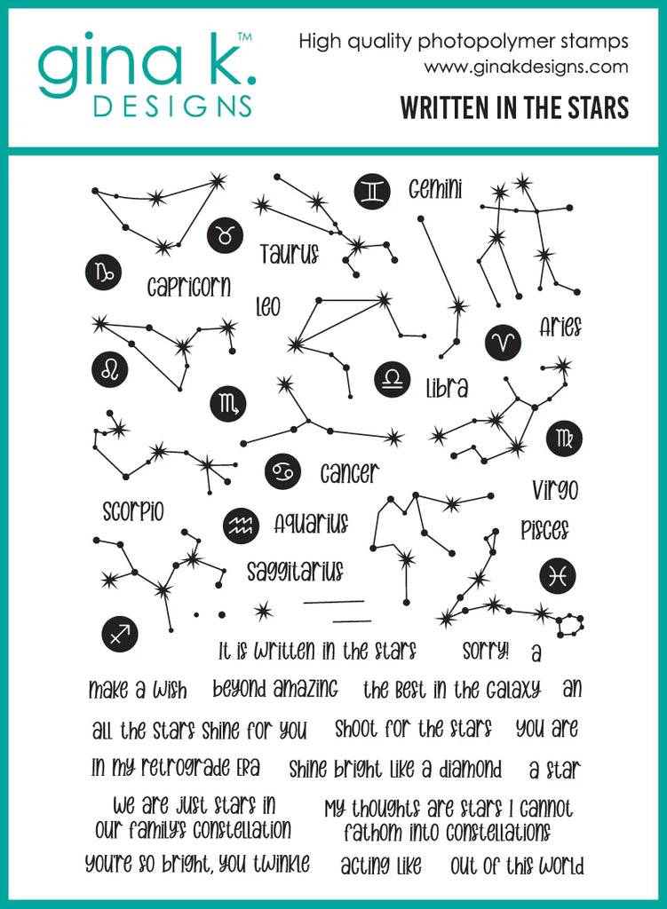 Written in the Stars Stamp Set