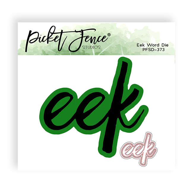 Eek Word Die 4 x 6 (taille de la matrice 2,71 x 2,5)