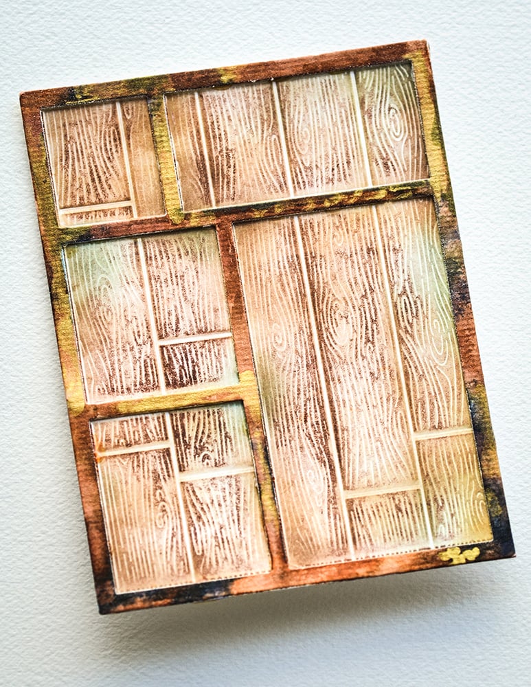 Dossier et matrice de gaufrage 3D Vintage Tray