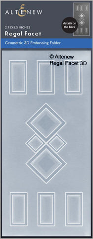 Regal Facet 3D Embossing Folder