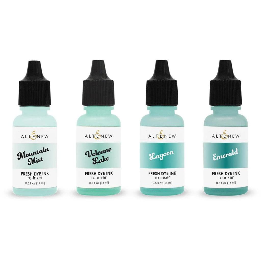 Ensemble de ré-encreur d'encre à colorant frais Sea Shore