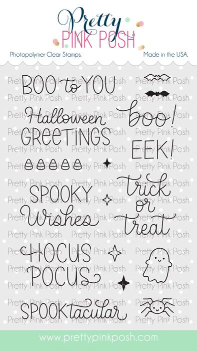 Halloween Greetings Stamp Set