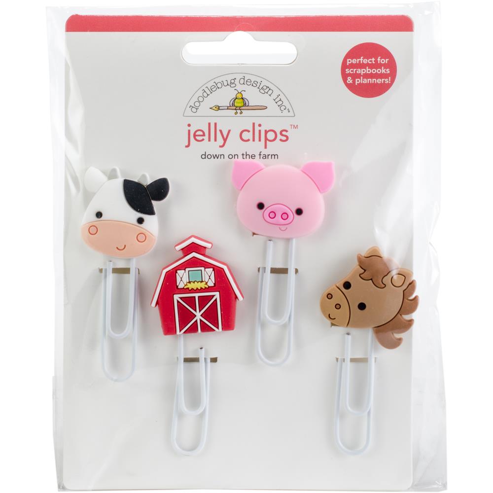 Doodlebug Jelly Clips - À la ferme