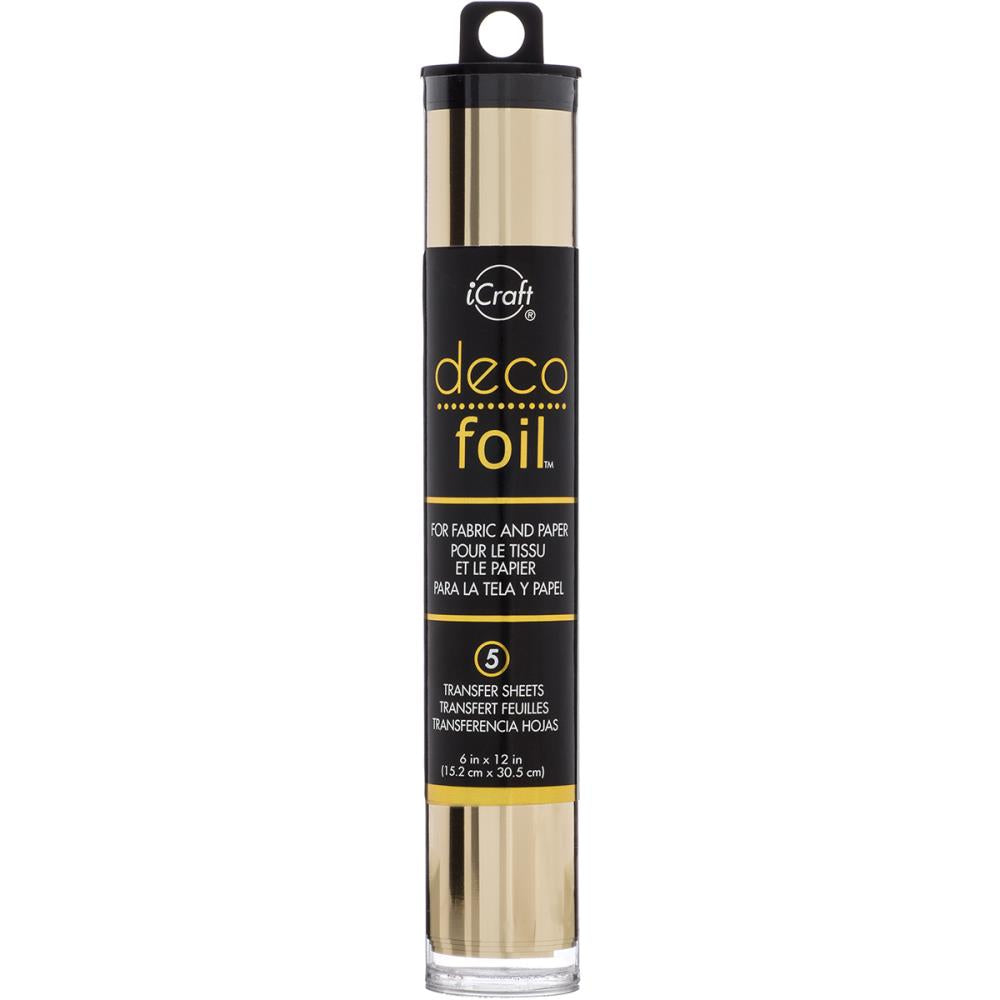Feuille Déco Champagne 6"x12"