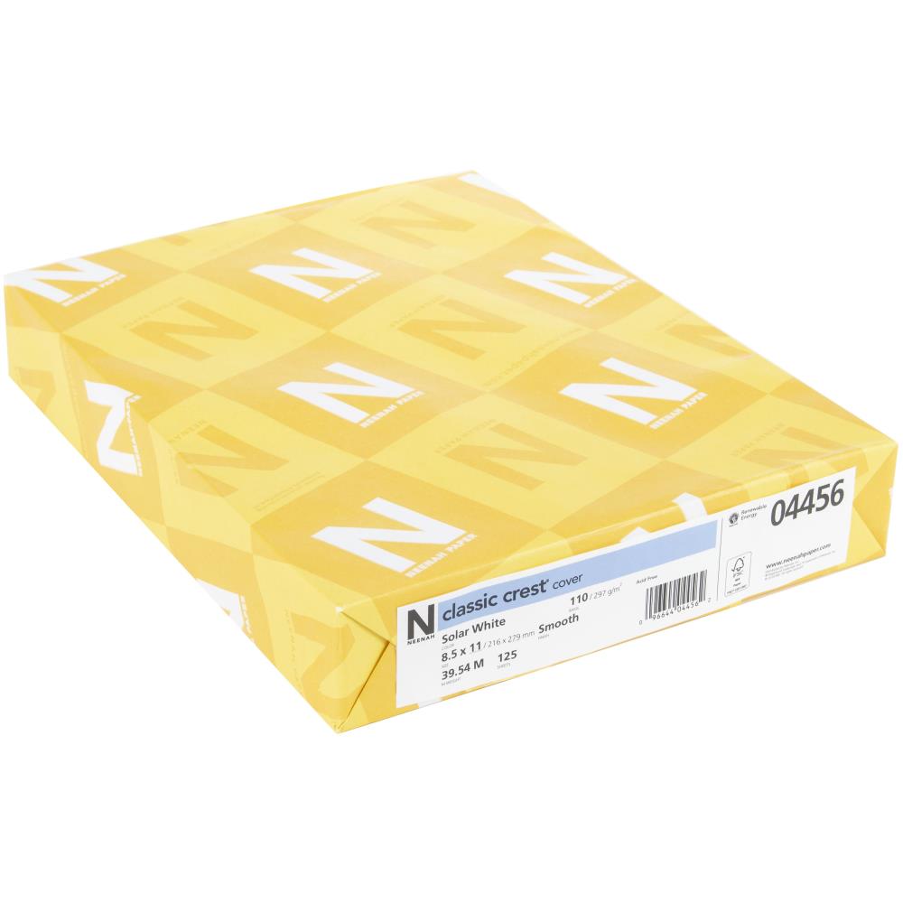 Neenah Classic Crest 110lb 8.5"x11" 125pk