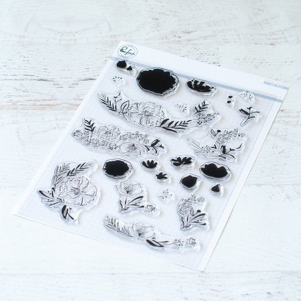Inked Florals Stamp Set - RETIRING