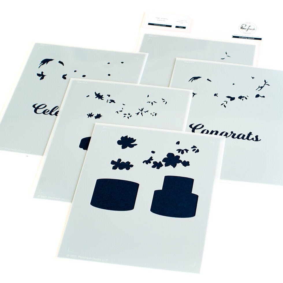 Celebrate in Style layering stencil - RETIRING
