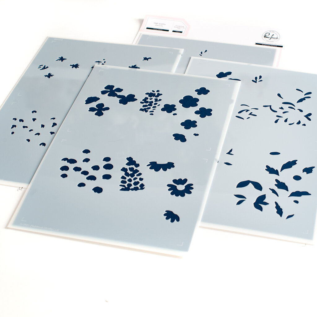 Beautiful Blooms Layering Stencils - RETIRING