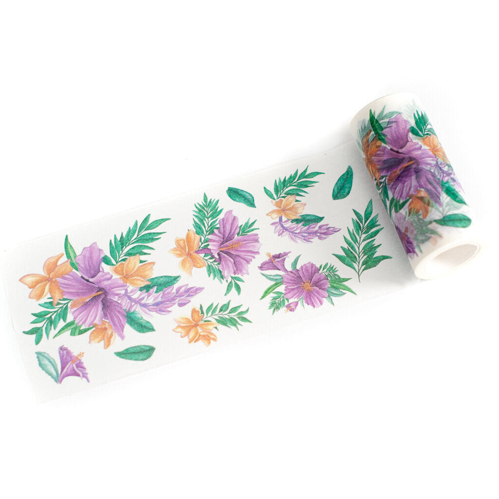 Washi à l'Hibiscus