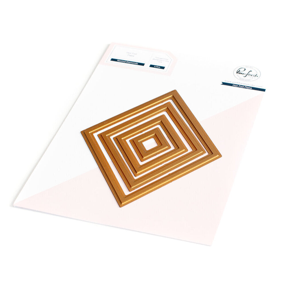 Dorure à chaud Nested Diamonds