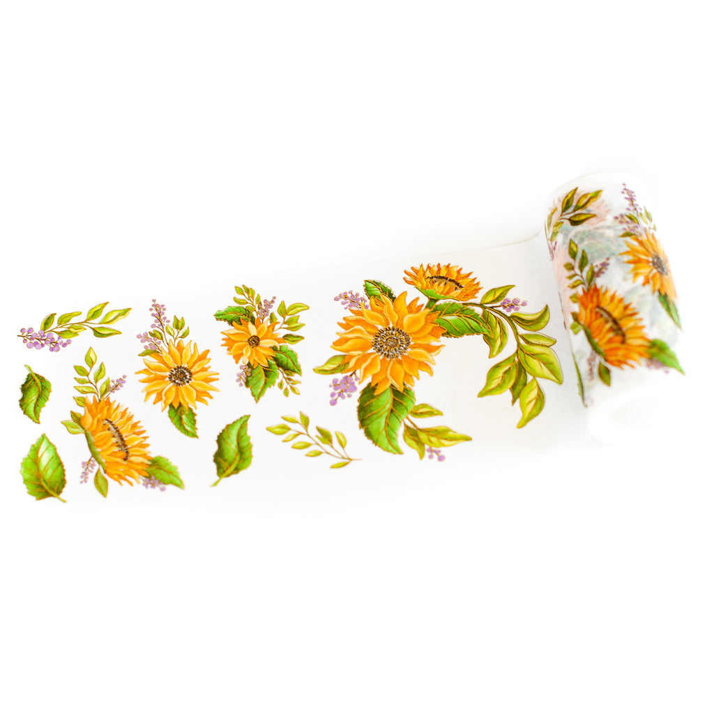 Washi version tournesol automne