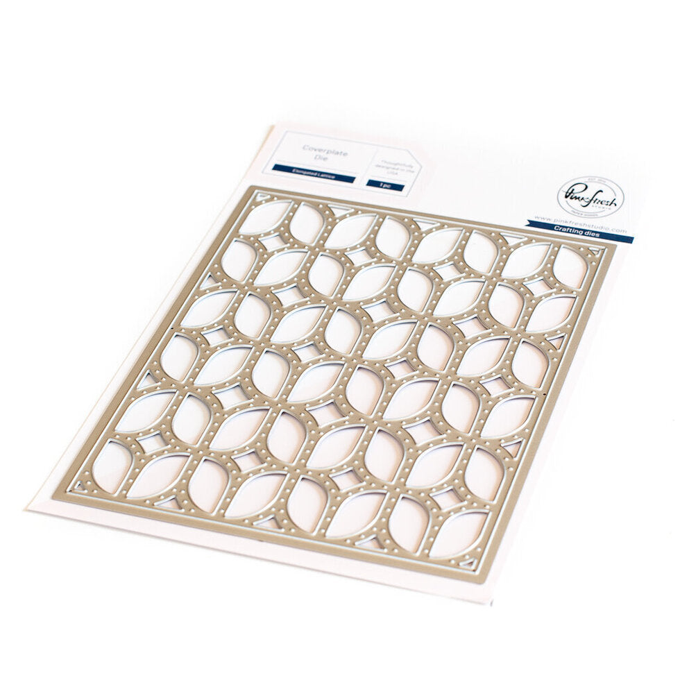 Matrice de couverture en treillis allongé