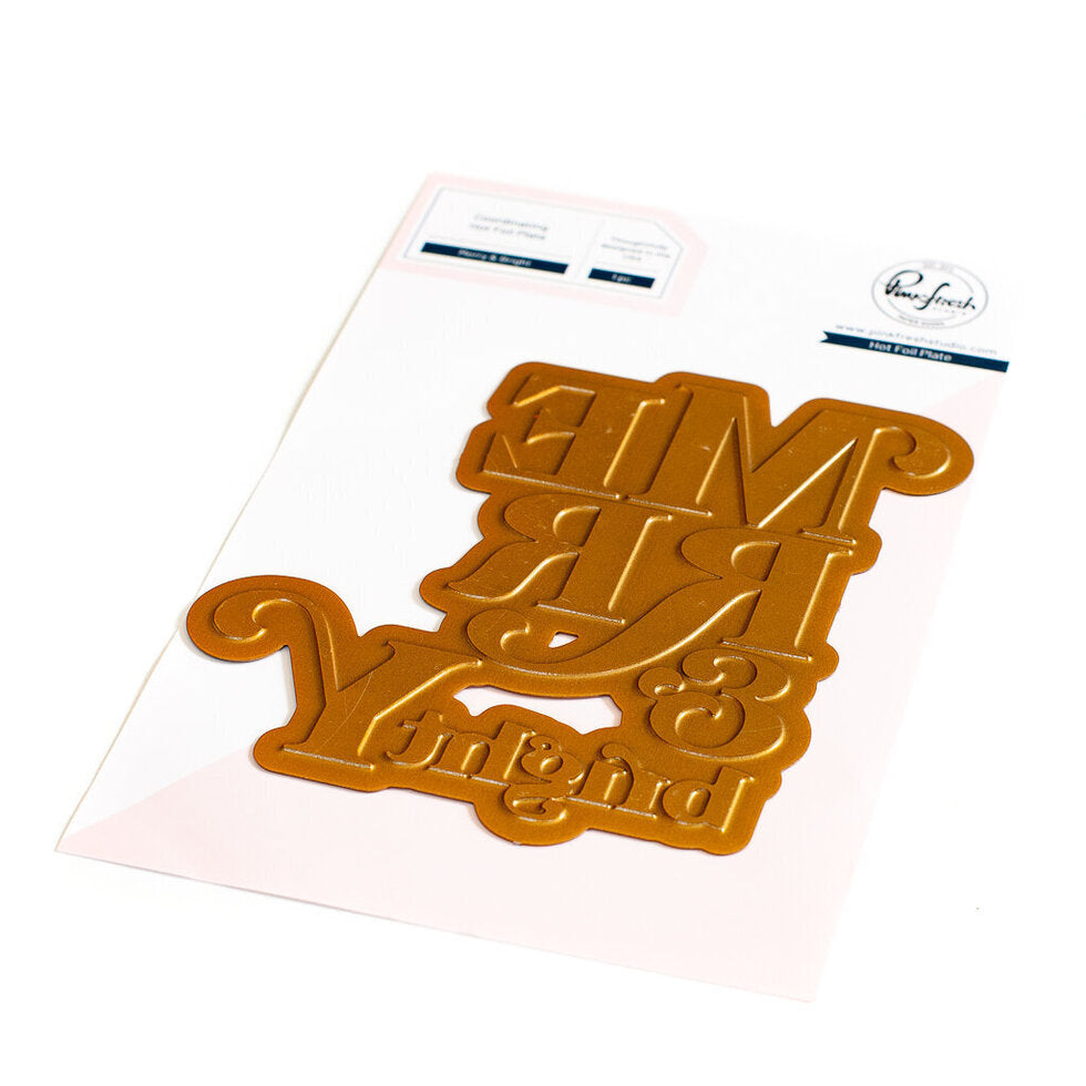 Feuille chaude Merry & Bright