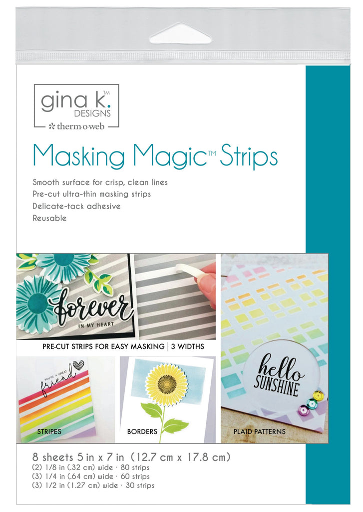 Bandes magiques de masquage Gina K