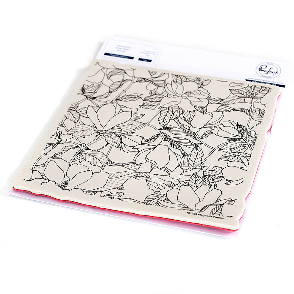 Magnolia Pattern cling stamp