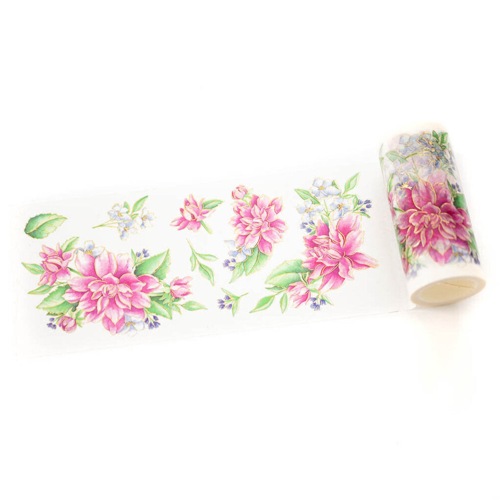 Washi Dahlia artistique