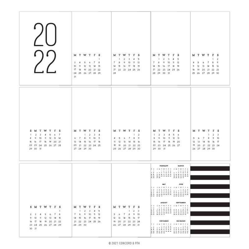 2022 Printed Calendar*