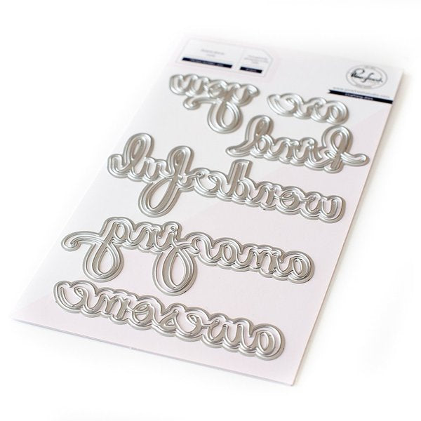 Phrase builder: you die set - RETIRING