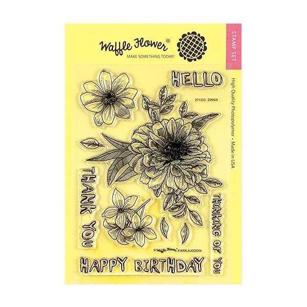 Zinnia Stamp Set