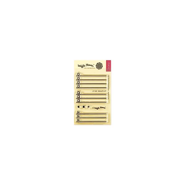 Bullet List Stamp Set