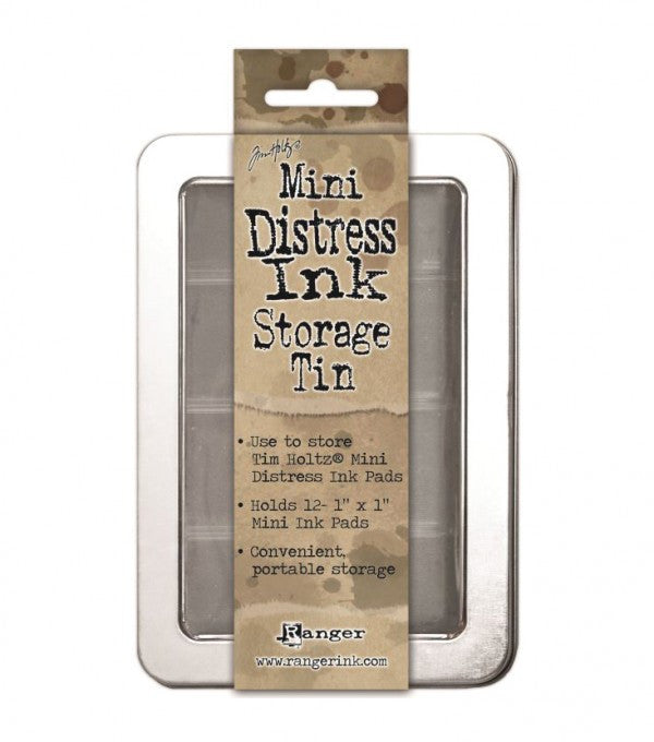 Mini boîte de rangement d'encre de détresse