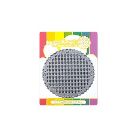 Matrice de découpe à cercle cranté cousu
