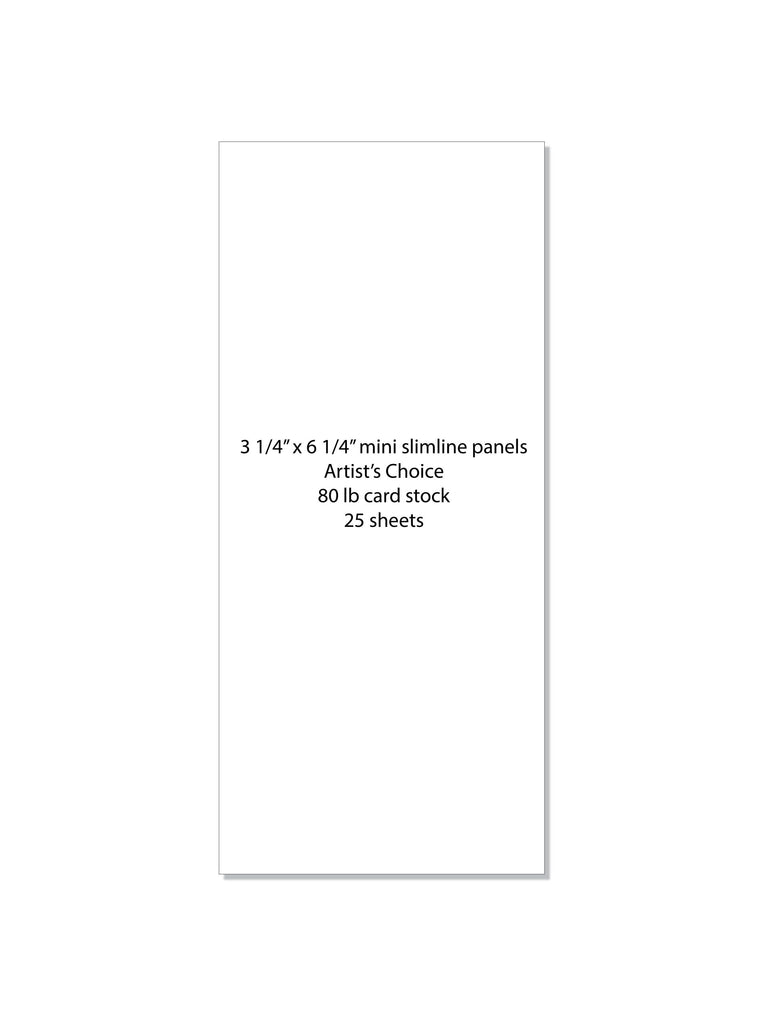 Artist Choice Layering Weight Mini Panneau Slimline 3,25 x 6,26