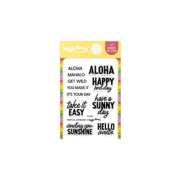 Tropical Sentiments Stamp Set
