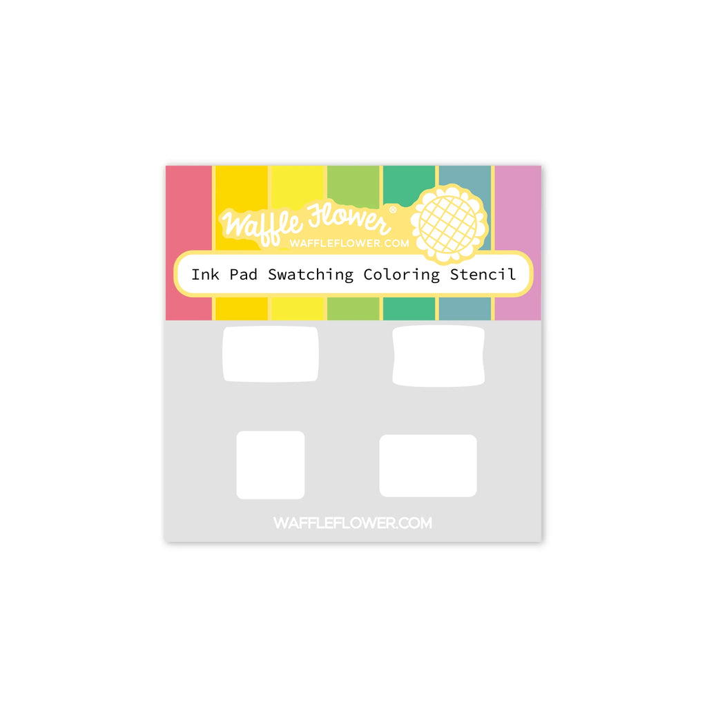 Ink Pad Swatching Coloring Stencil