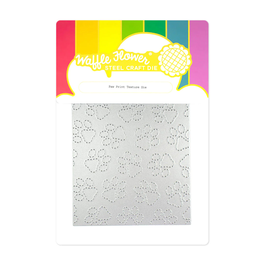 Paw Print Texture Die